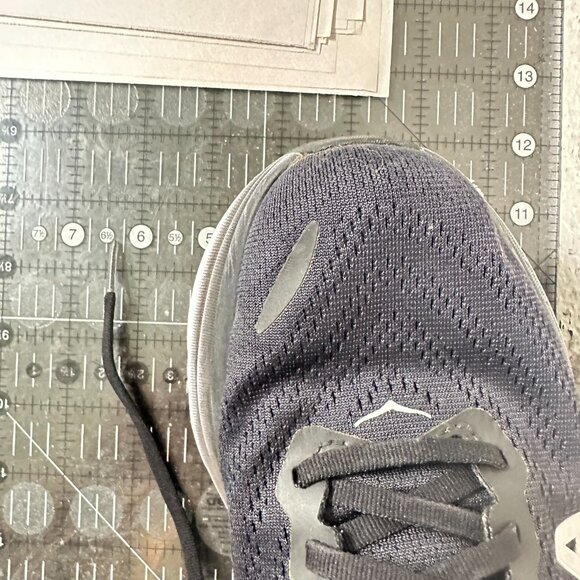 Hoka One One Bondi 8 Women Size 9.5B 1127952 BWHT Black White Running Shoes - Picture 11 of 11